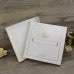 Flocked Rose Invitation Card Foiling Wedding Invitation with Paper Box Personalized Custom